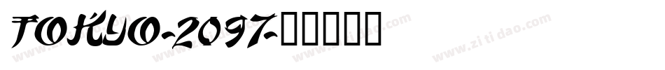 Tokyo-2097字体转换