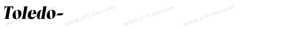 Toledo字体转换