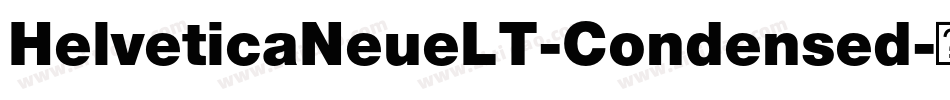 HelveticaNeueLT-Condensed字体转换
