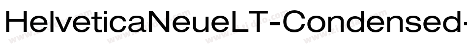 HelveticaNeueLT-Condensed字体转换