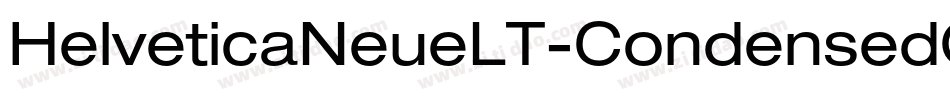 HelveticaNeueLT-CondensedObl字体转换