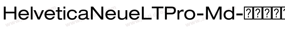 HelveticaNeueLTPro-Md字体转换