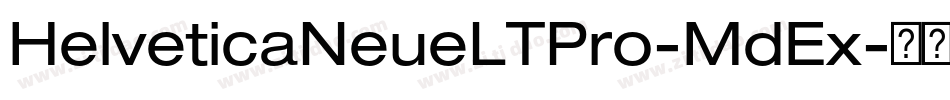 HelveticaNeueLTPro-MdEx字体转换