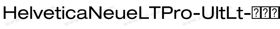 HelveticaNeueLTPro-UltLt字体转换