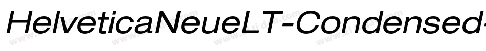 HelveticaNeueLT-Condensed字体转换