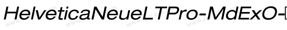 HelveticaNeueLTPro-MdExO字体转换