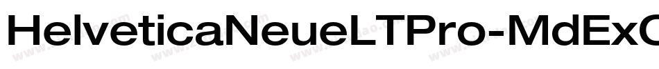 HelveticaNeueLTPro-MdExO字体转换