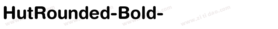 HutRounded-Bold字体转换
