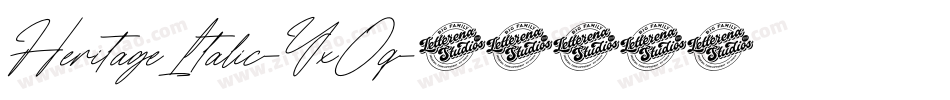 HeritageItalic-YxOq字体转换