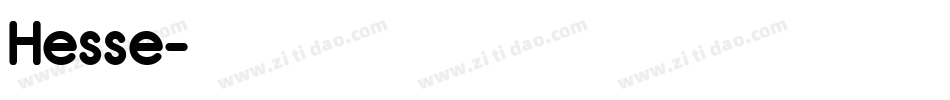 Hesse字体转换