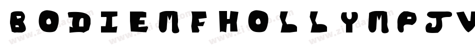 BodiemfHolly-MpJv字体转换