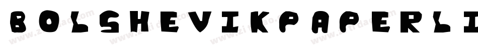 BolshevikPaperlight-06Jv字体转换