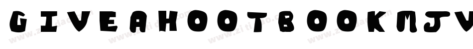 GiveAHootBook-M5Jv字体转换
