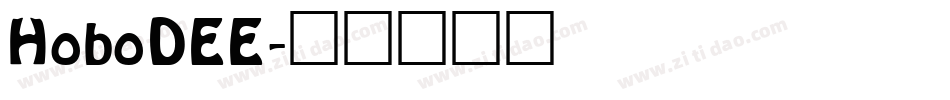 HoboDEE字体转换