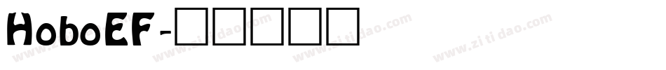 HoboEF字体转换