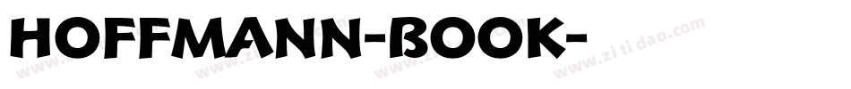 Hoffmann-Book字体转换