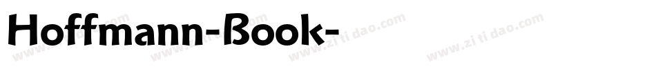 Hoffmann-Book字体转换