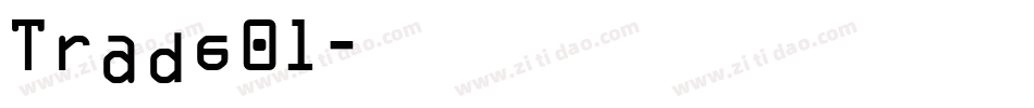 Trade01字体转换