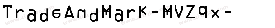TradeAndMark-MVZqx字体转换