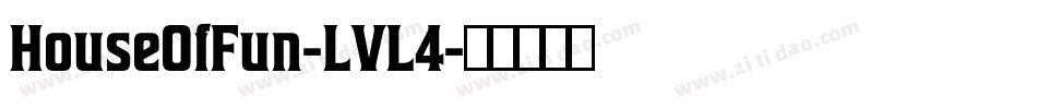 HouseOfFun-LVL4字体转换