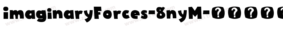 ImaginaryForces-8nyM字体转换