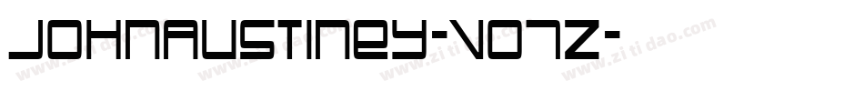 JohnAustiney-vo7Z字体转换