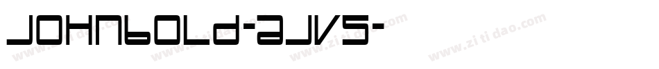 JohnBold-ajV5字体转换