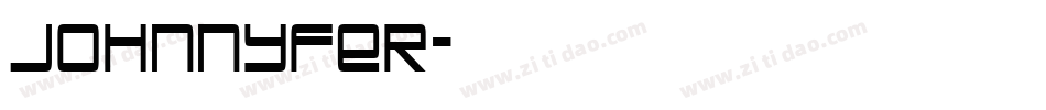 Johnnyfer字体转换