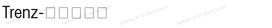 Trenz字体转换