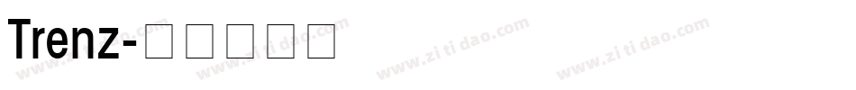 Trenz字体转换