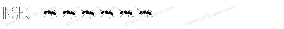 Insect字体转换