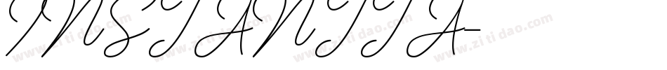 INSTANTTA字体转换
