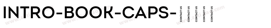 Intro-Book-Caps字体转换