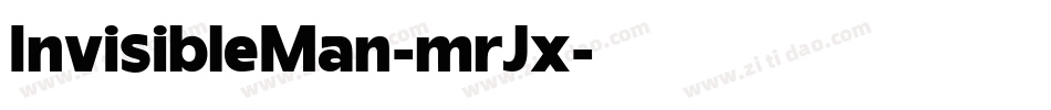 InvisibleMan-mrJx字体转换