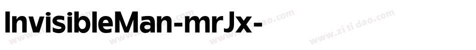 InvisibleMan-mrJx字体转换