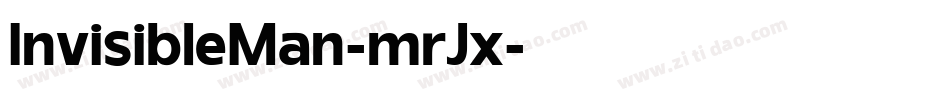 InvisibleMan-mrJx字体转换