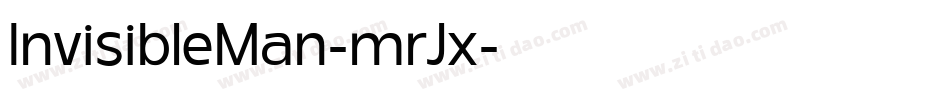 InvisibleMan-mrJx字体转换
