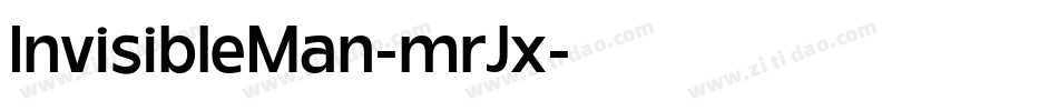 InvisibleMan-mrJx字体转换