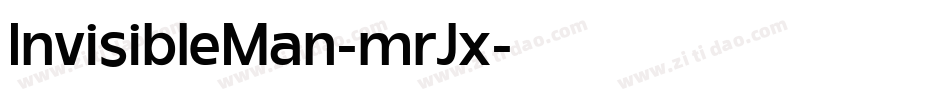InvisibleMan-mrJx字体转换