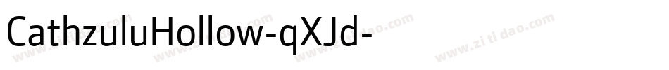 CathzuluHollow-qXJd字体转换
