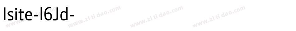 Isite-l6Jd字体转换