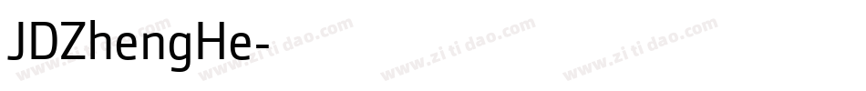 JDZhengHe字体转换