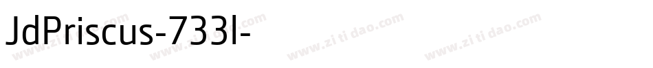 JdPriscus-733l字体转换