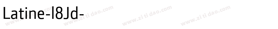 Latine-l8Jd字体转换