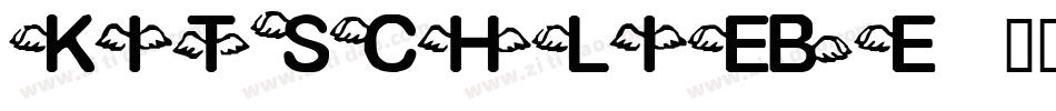 KitschLiebe字体转换