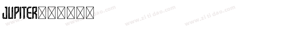 Jupiter字体转换