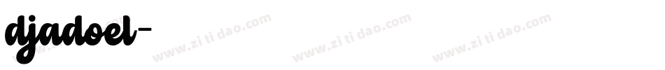 djadoel字体转换