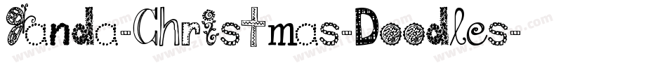 Janda-Christmas-Doodles字体转换