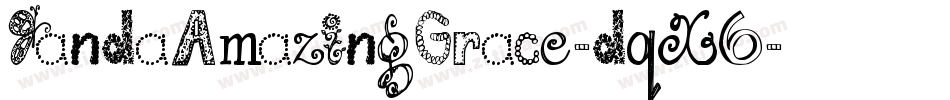 JandaAmazingGrace-dqX6字体转换