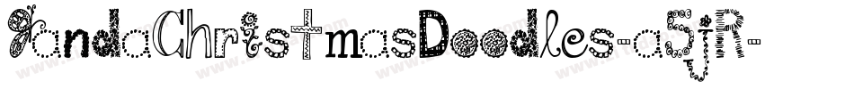 JandaChristmasDoodles-a5jR字体转换